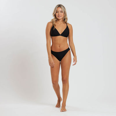 Ladies Bikini Top - Solid | Black