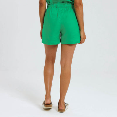 Ladies Linen - Shorts | Green