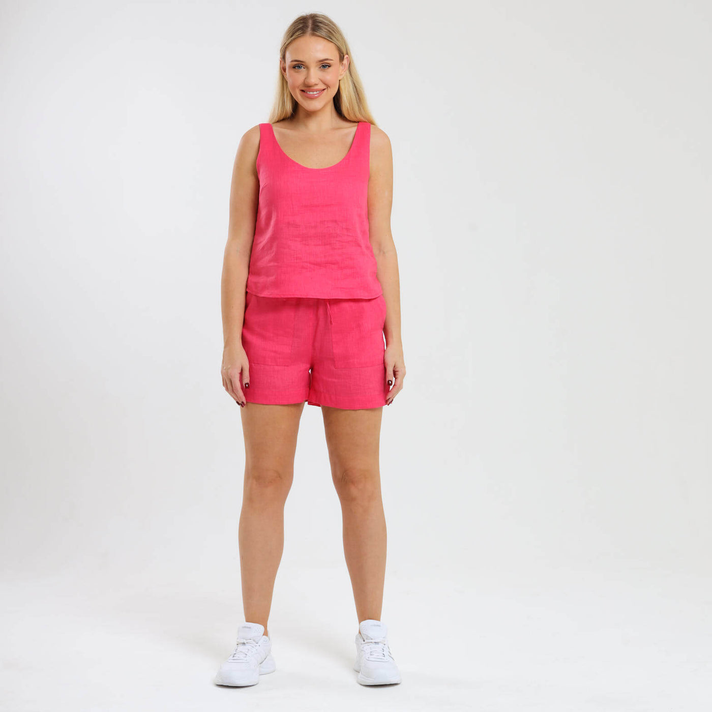 Ladies Linen - Cami | Watermelon