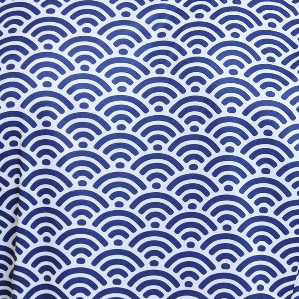 Mens Golf Shirt - Geometric | Navy