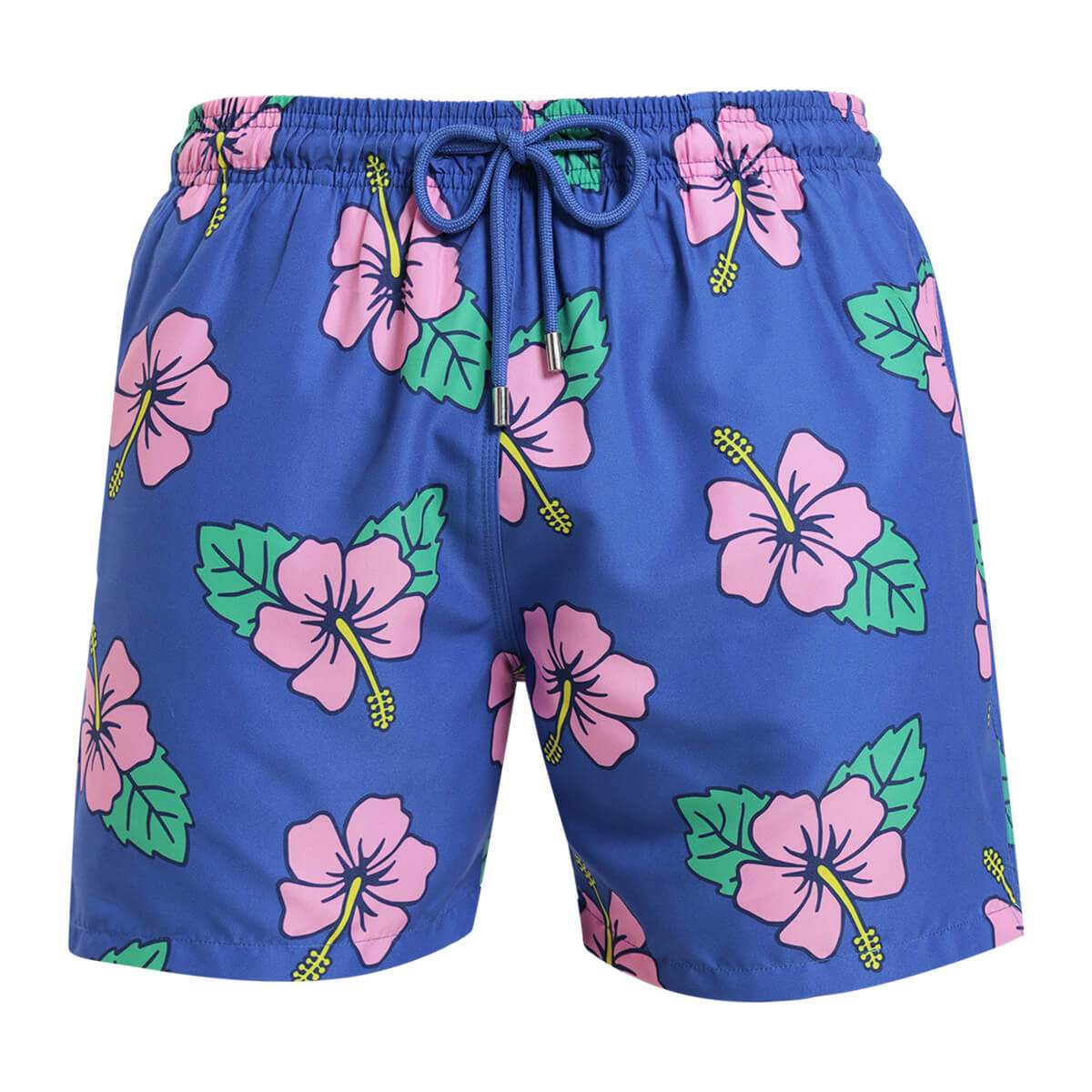 Swim Shorts - Hibiscus | Royal Blue