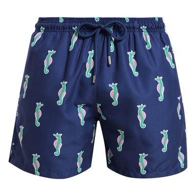 Swim Shorts - Sea Horse | Navy