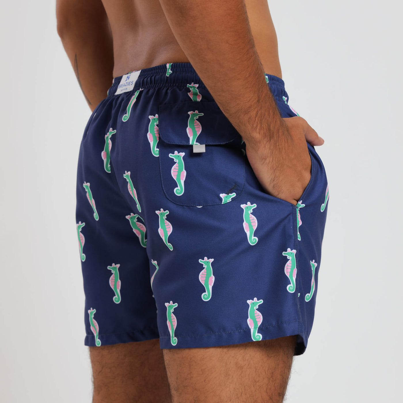 Swim Shorts - Sea Horse | Navy