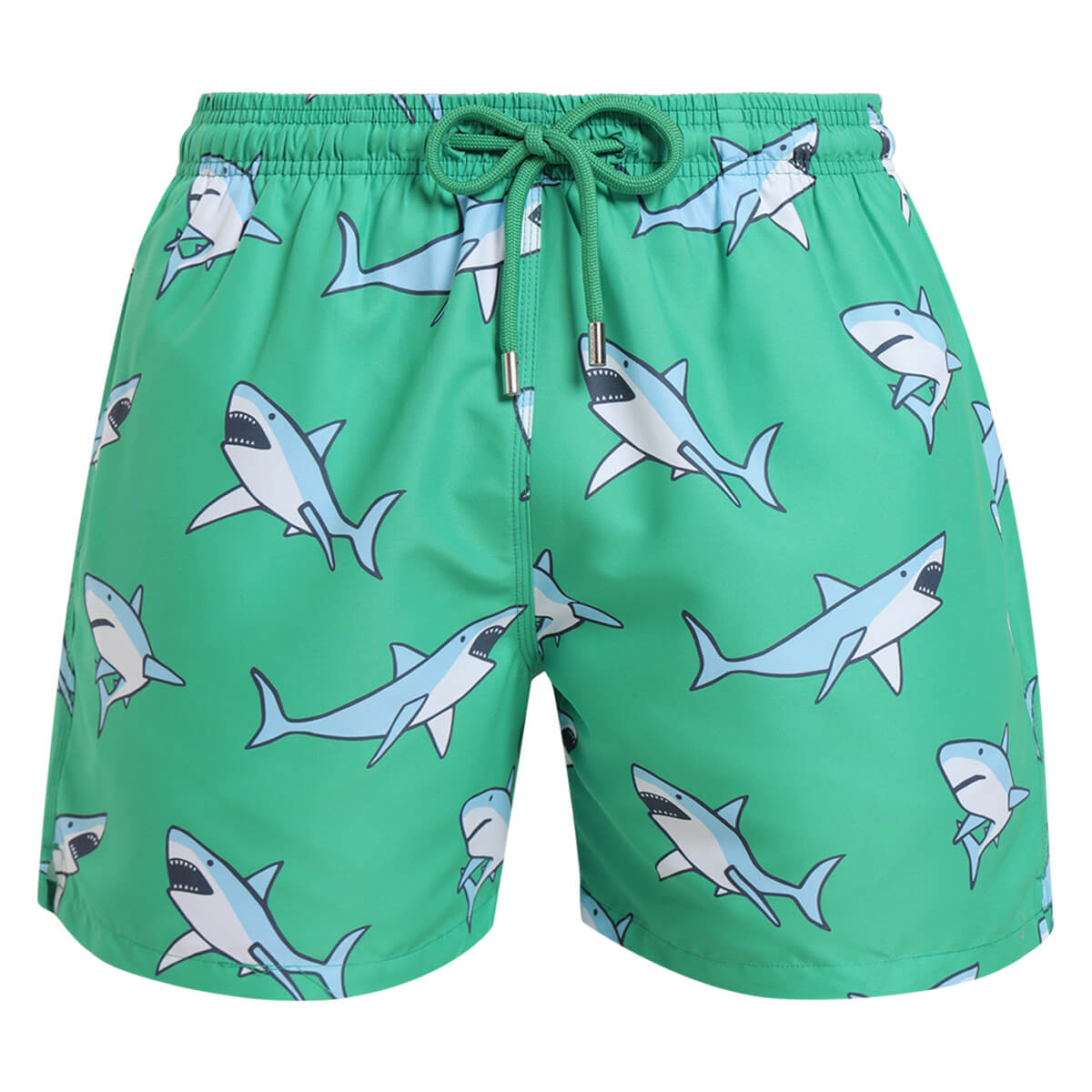 Swim Shorts - Sharks | Green