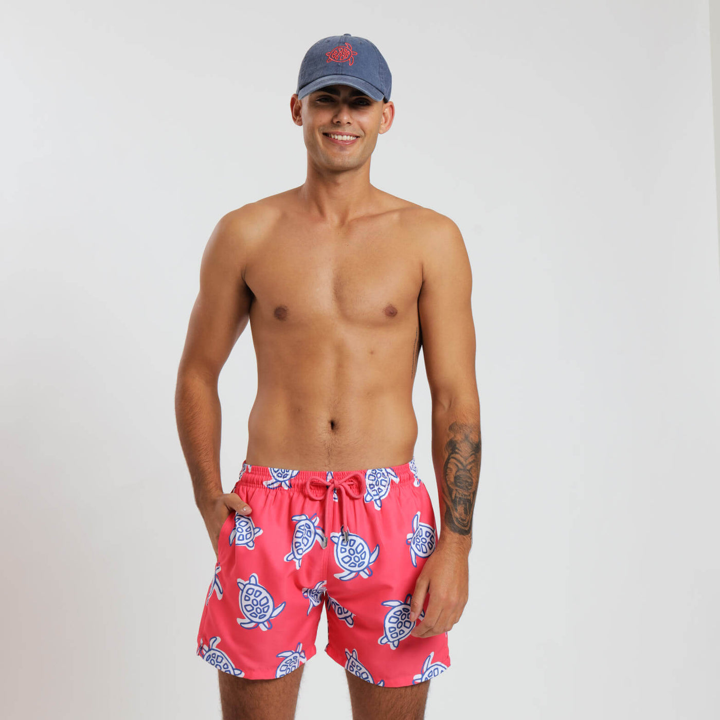 Swim Shorts - Turtles | Coral